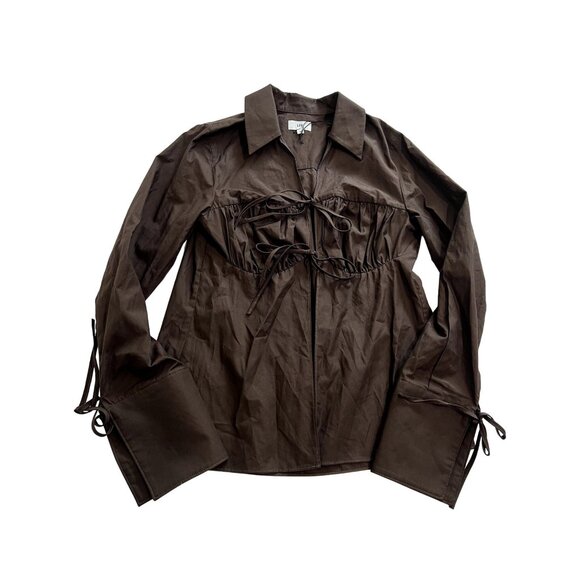 NWT LPA Tullia Top in Cacao - Picture 1 of 5